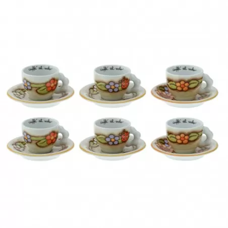 Confezione 6 tazzine espresso Country - Thun