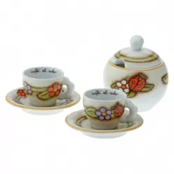 Set zuccheriera + 2 tazzine espresso Country - Thun