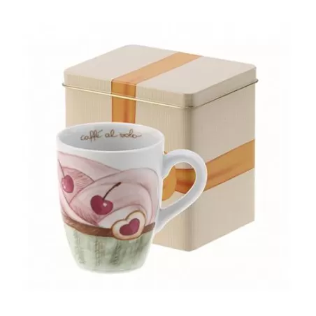 Mug con scatola in latta Sweet cake - Thun