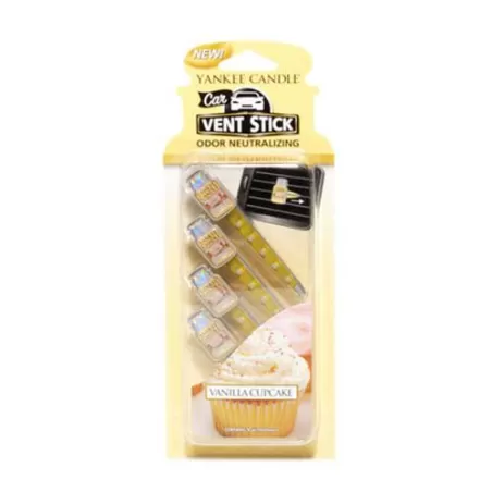 Vanilla Cupcake Car Vent Sticks - Yankee Candle