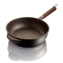 Padella fonda Ã? 24 Julienne manico legno