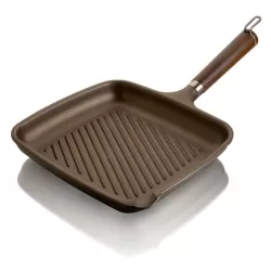 Bistecchiera piccola cm. 24x26 Julienne manico legno