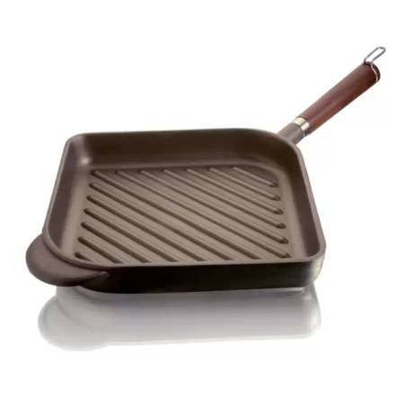 Bistecchiera rombo cm. 28x28 Julienne manico legno