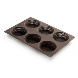 Stampo "Pane rosetta" 6 porzioni in silicone - Lékué