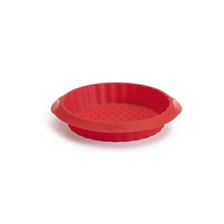 Stampo "Tartelette preforato" 4 pezzi in silicone - Lékué