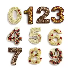 Stampo "Cifra da 0-9" in silicone - Lékué