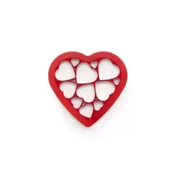 Formina biscotti "Puzzle Hearts" - Lékué