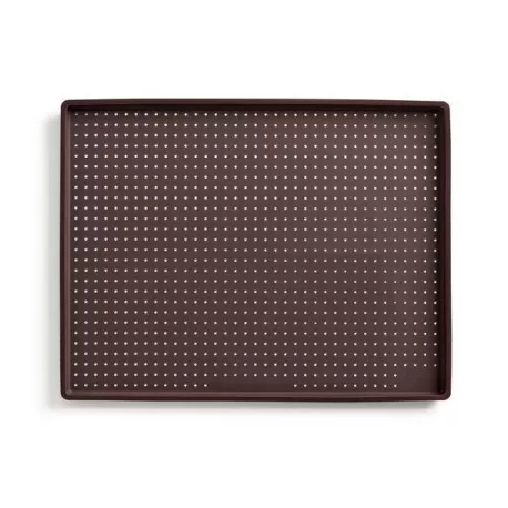 Tappetino "Rettangolare preforato con bordo" per la cottura in silicone - Lékué