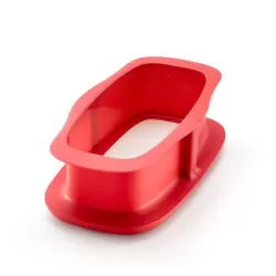 Stampo "Rettangolare apribile" in silicone con piatto in ceramica - Lékué