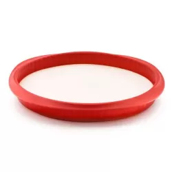 Stampo "Crostata/Quiche" in silicone con piatto in ceramica - Lékué
