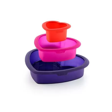 Kit "Cuori" in silicone 3 - Lékué