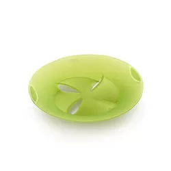 Coperchio "Paraschiuma S" per bolliture in silicone, verde - Lékué