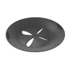 Coperchio "Paraschiuma L" per bolliture in silicone, nero - Lékué