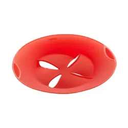 Coperchio "Paraschiuma L" per bolliture in silicone, rosso - Lékué