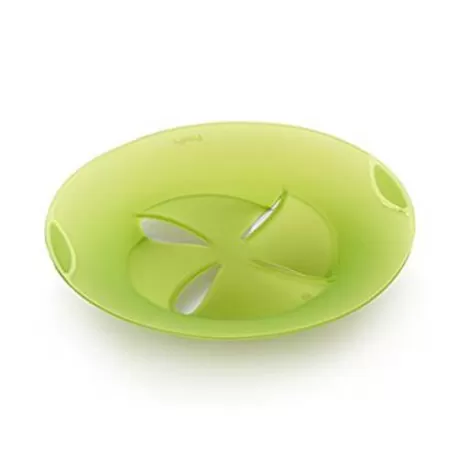 Coperchio "Paraschiuma L" per bolliture in silicone, verde - Lékué