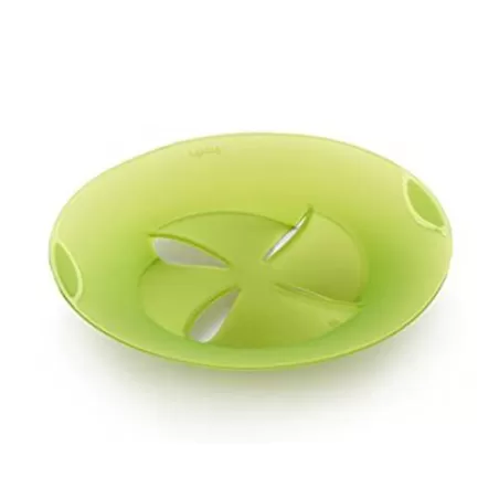 Coperchio "Paraschiuma L" per bolliture in silicone, verde - Lékué