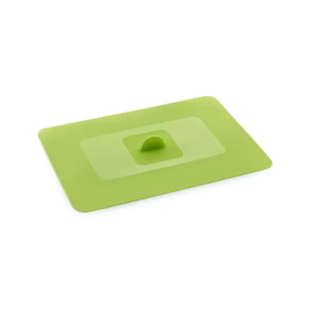 Coperchio multiuso rettangolare in silicone, verde - Lékué