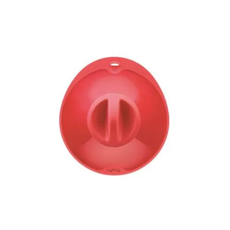 Coperchio "Ventosa S" con foro fapore in silicone, rosso - Lékué