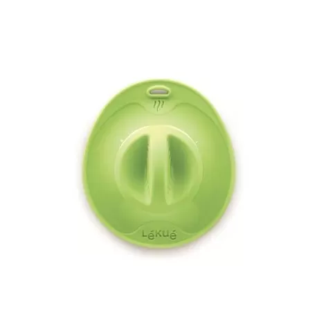 Coperchio "Ventosa S" con foro fapore in silicone, verde - Lékué
