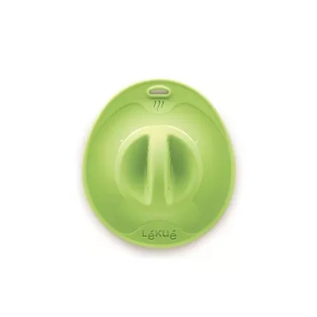 Coperchio "Ventosa S" con foro fapore in silicone, verde - Lékué