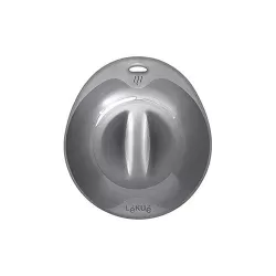 Coperchio "Ventosa M" con foro fapore in silicone, nero - Lékué