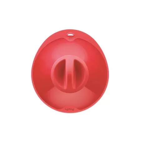 Coperchio "Ventosa M" con foro fapore in silicone, rosso - Lékué