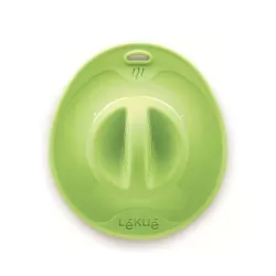 Coperchio "Ventosa L" con foro fapore in silicone, verde - Lékué