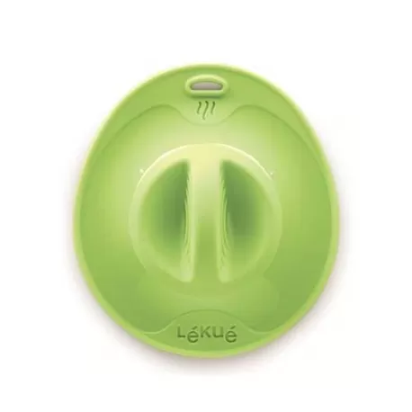 Coperchio "Ventosa L" con foro fapore in silicone, verde - Lékué