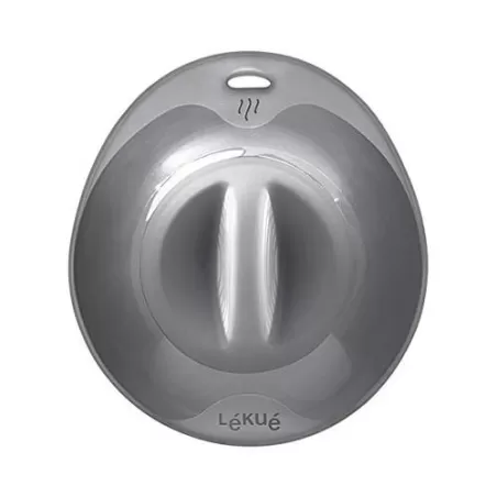 Coperchio "Ventosa XL" con foro fapore in silicone, nero - Lékué