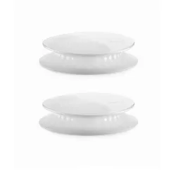 Coperchio estensibile "Mini" 2 pezzi in silicone, trasparente - Lékué