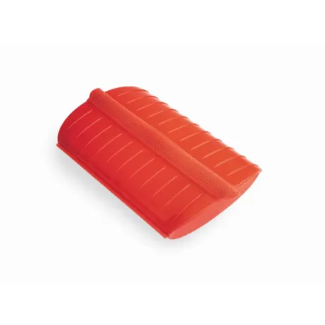 Astuccio per cottura con vassoio in silicone, rosso 1-2 persone - Lékué