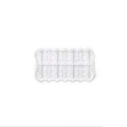 Vassoio per astuccio di cottura in silicone, trasparente 1-2 persone - Lékué