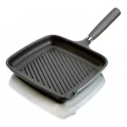 Bistecchiera piccola Cm. 24x26 titanio - Pentolpress