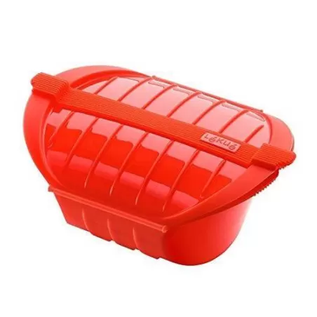 Astuccio XL per cottura in silicone, rosso - Lékué