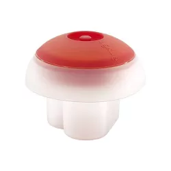 Cuociuovo "Cuore" in silicone, trasparente - Lékué