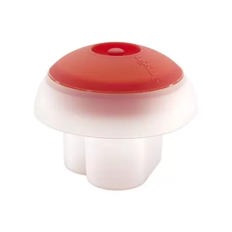 Cuociuovo "Cuore" in silicone, trasparente - Lékué