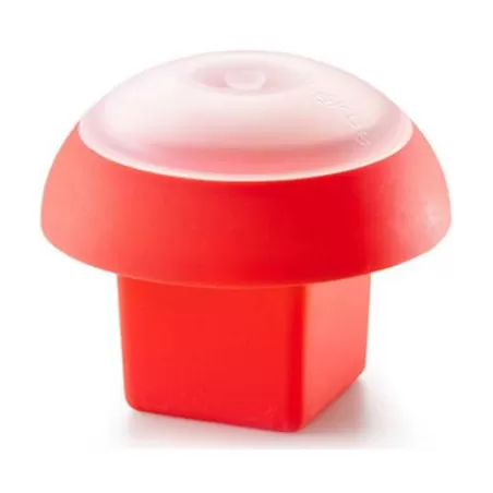 Cuociuovo "Quadrato" in silicone, rosso - Lékué