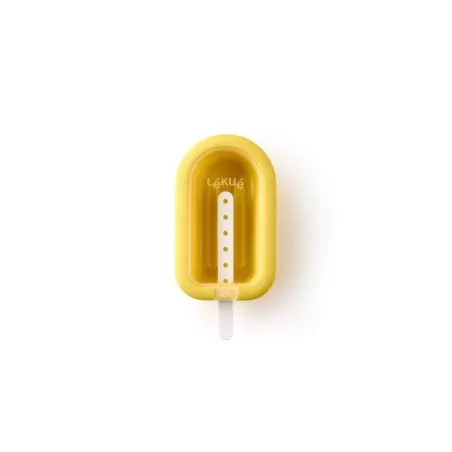 Stampo ghiacciolo/gelato "Mini" in silicone, giallo - Lékué