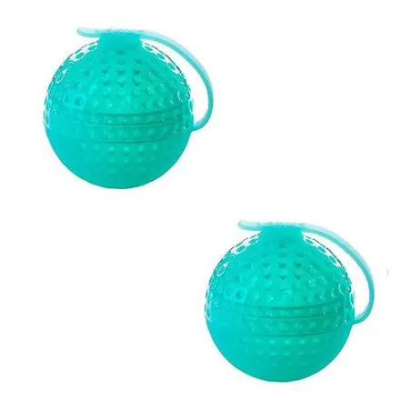 Formaghiaccio "Palla Golf" pezzi 2 in silicone, turchese - Lékué