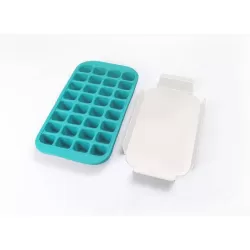 Formaghiaccio "Cubetti" in silicone, turchese - Lékué