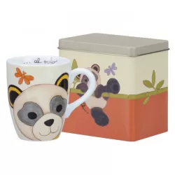 Mug con scatola in latta easy Panda - Thun