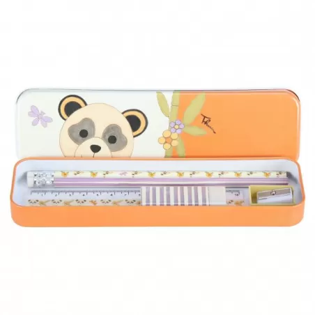 Set astuccio in latta scrittura Panda - Thun