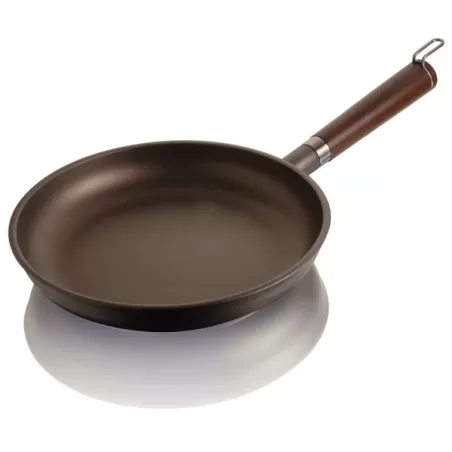 Padella bassa Ø 28 Julienne induzione, manico legno