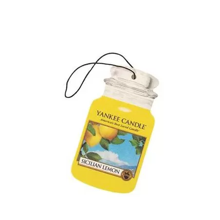 Sicilian Lemon Car Jar - Yankee Candle