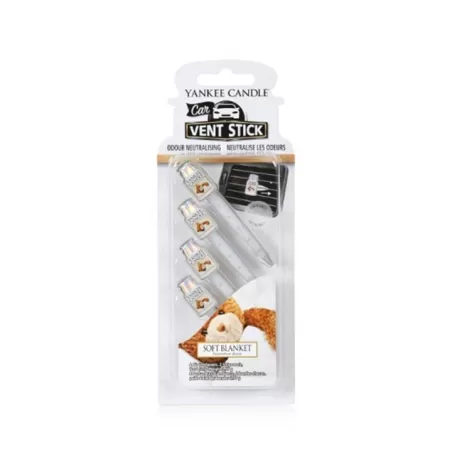 Soft Blanket Car Vent Sticks - Yankee Candle