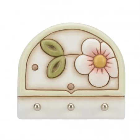 Portastrofinacci 3 ganci Fiore - Thun