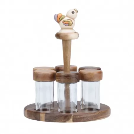 Portaspezie verticale Country da 6 - Thun