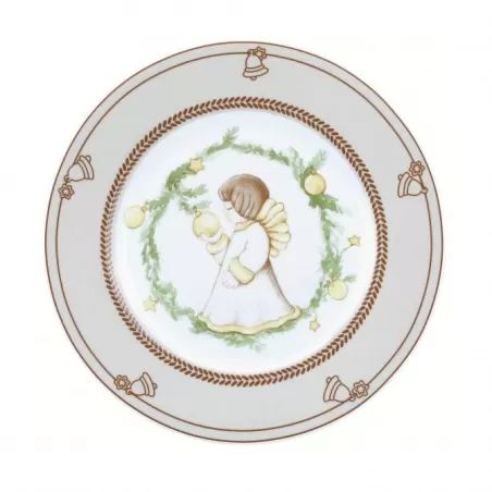 Piattino dessert Dolce Natale neutro - Thun