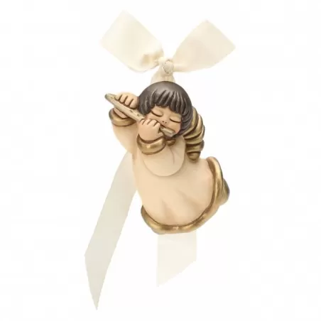 Angelo da parete con flauto - Thun