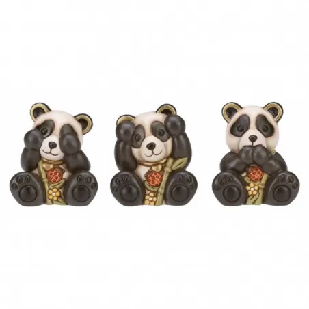Confezione 3 panda - Thun